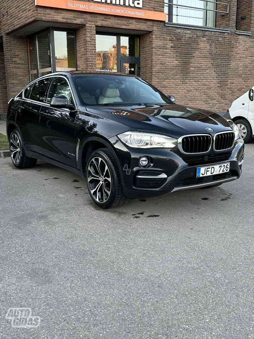 Bmw X6 2016 m Visureigis / Krosoveris