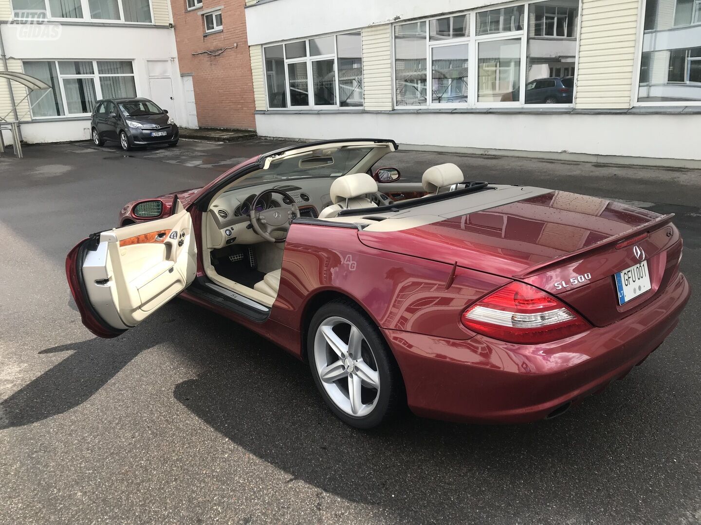 Mercedes-Benz SL 500 2003 m Kabrioletas