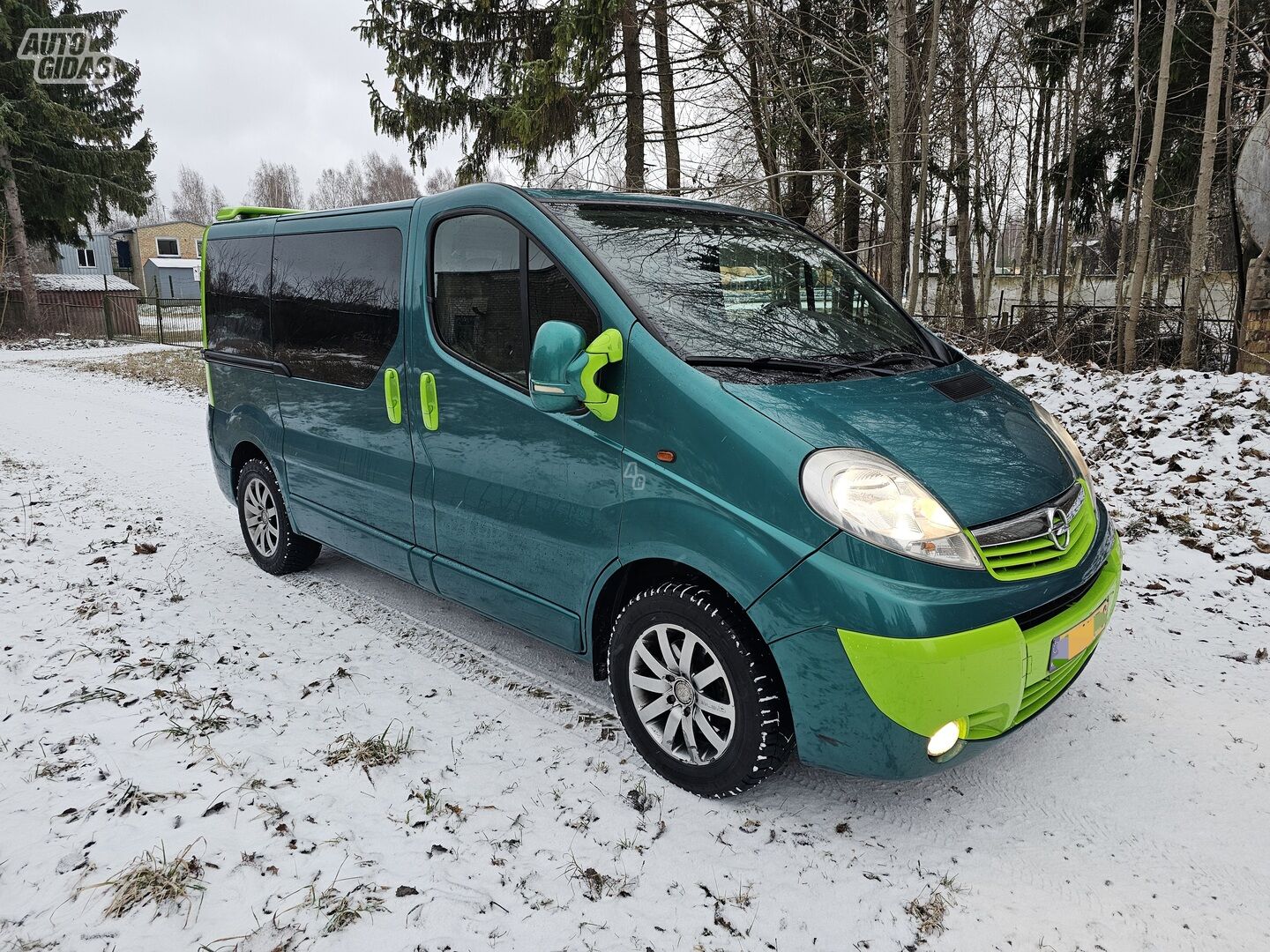 Opel Vivaro 2008 г Грузовой микроавтобус