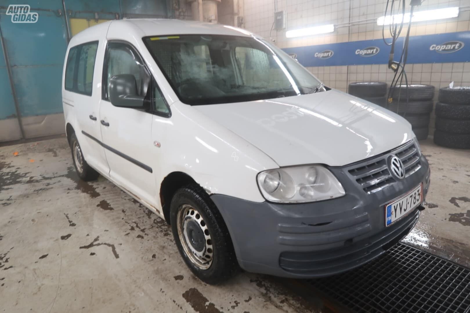 Volkswagen Caddy 2008 m Komercinis auto(su būda)