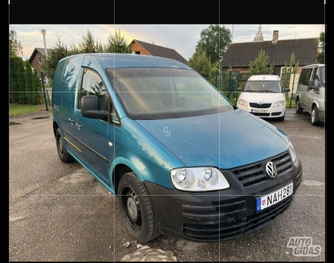 Volkswagen Caddy 2005 m Komercinis auto(su būda)