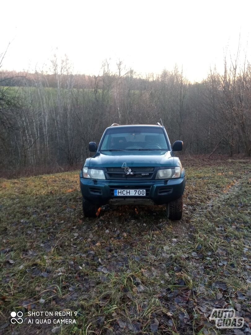 Mitsubishi Pajero 2003 m Visureigis / Krosoveris