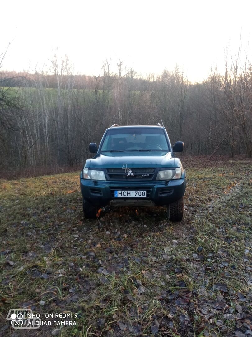 Mitsubishi Pajero 2003 m Visureigis / Krosoveris