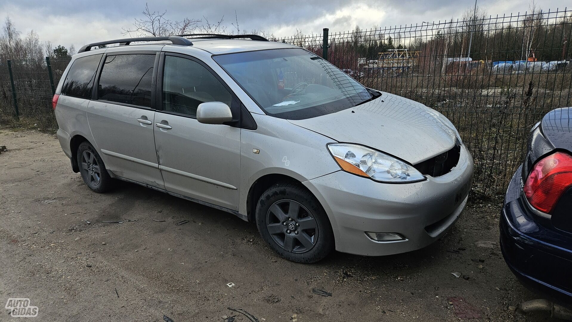 Toyota Sienna 2007 m dalys