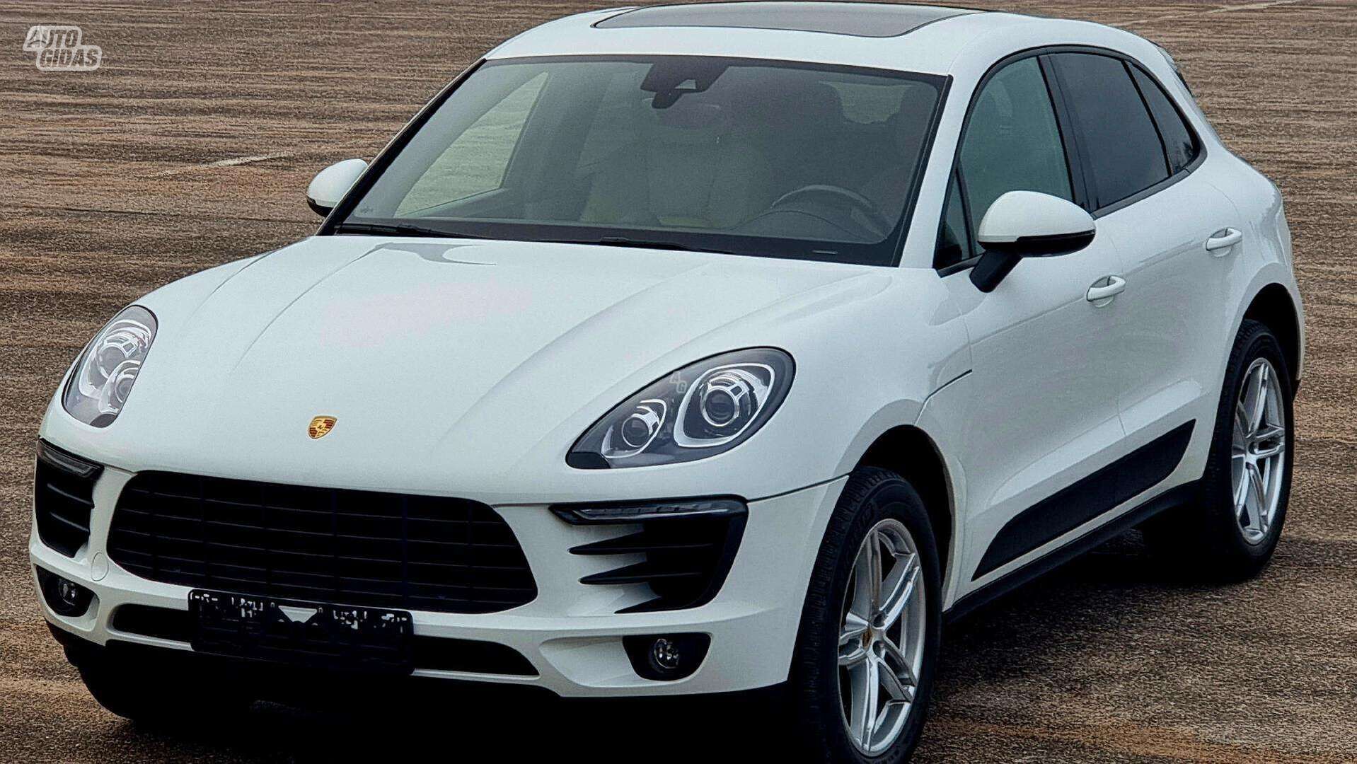 Porsche Macan 2018 m Visureigis / Krosoveris