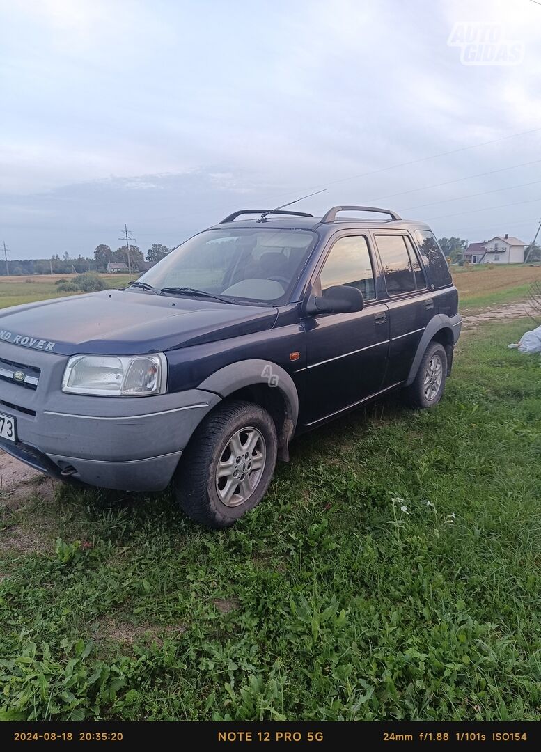 Land Rover Freelander 2001 m Visureigis / Krosoveris