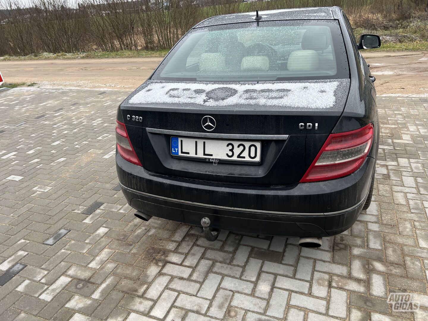 Mercedes-Benz C 320 W204 TDO 2008 m dalys