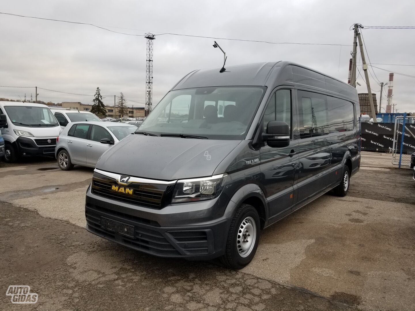 Man TGE 2017 m Kombi mikroautobusas