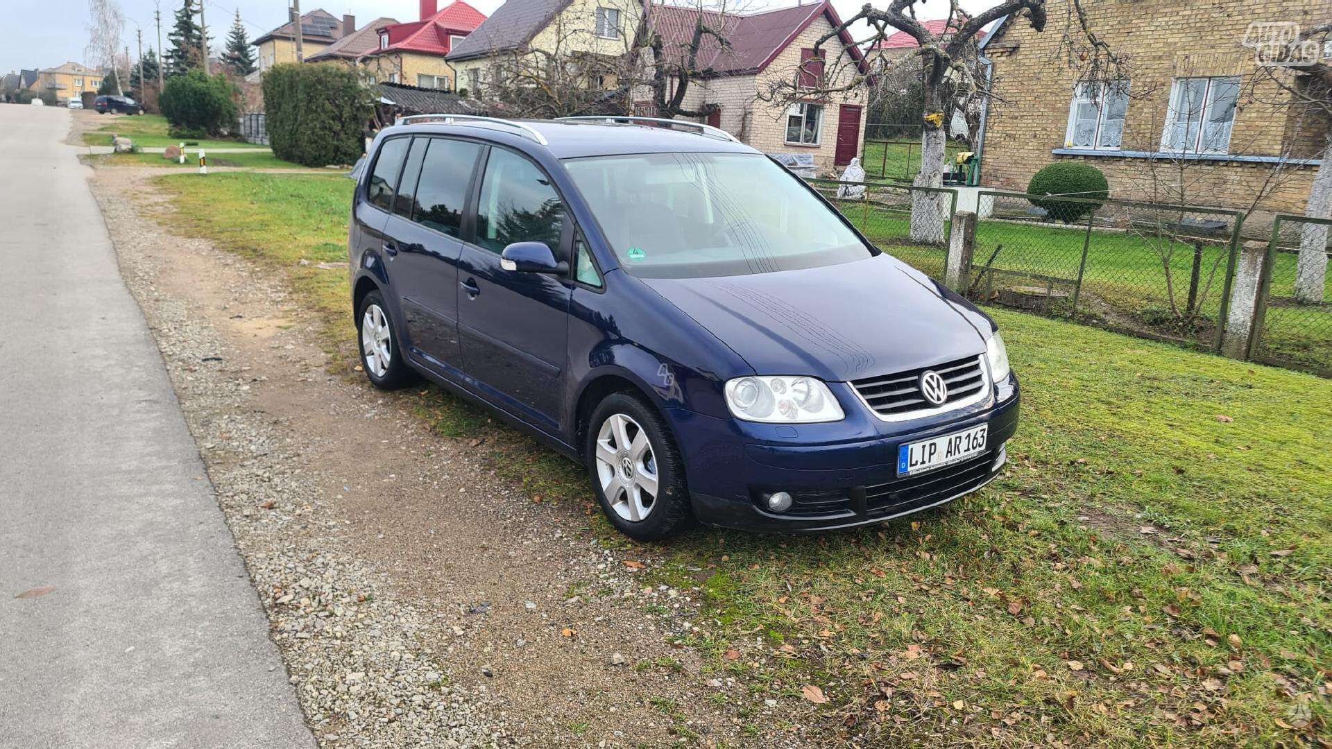 Volkswagen Touran 2004 m Vienatūris