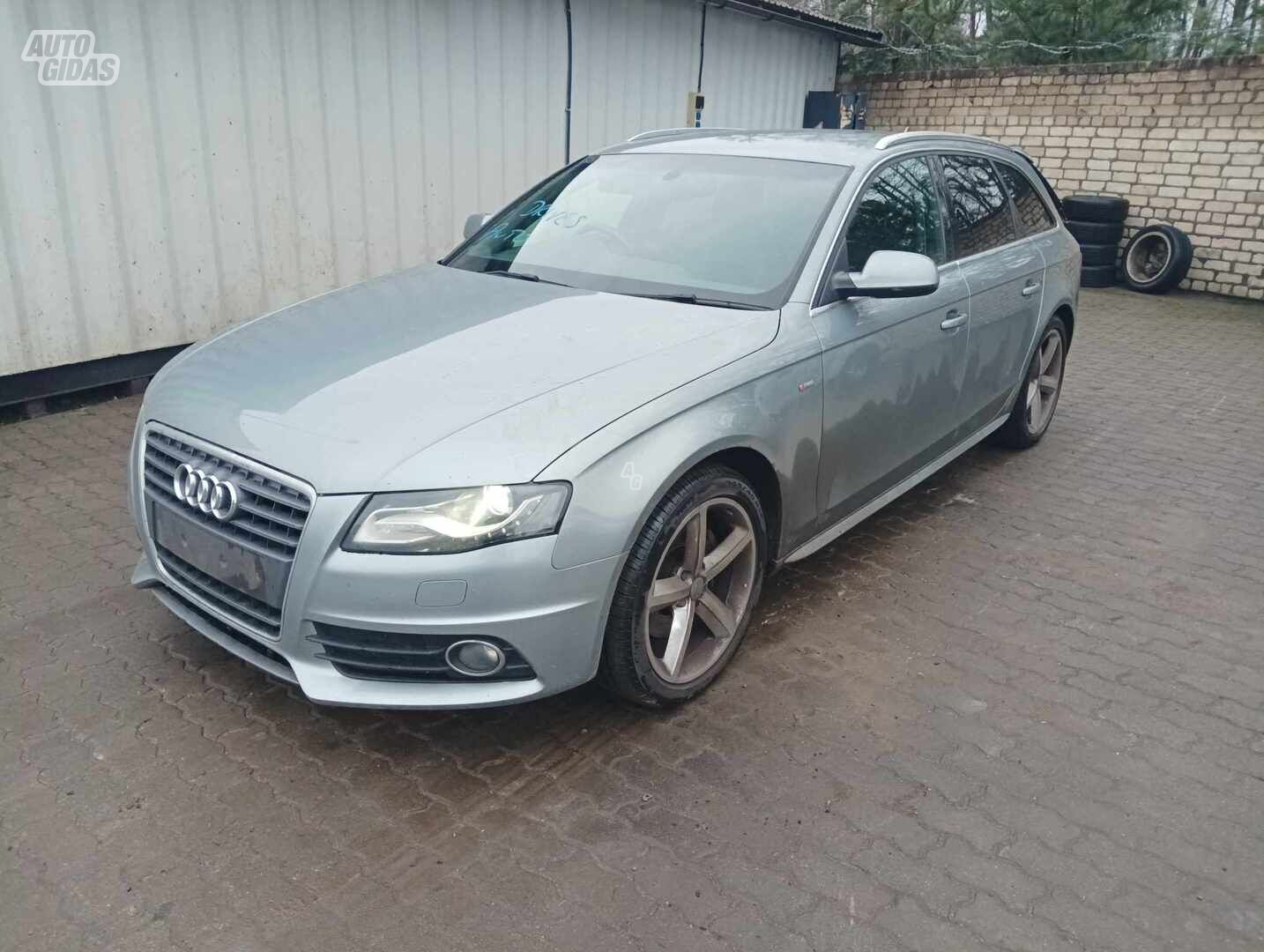 Audi A4 B8 2009 m dalys