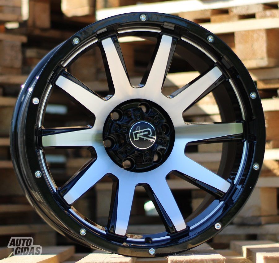 Autowheels Hi-Ace, Hi-Lux, Land cruiser lengvojo lydinio R17 ratlankiai