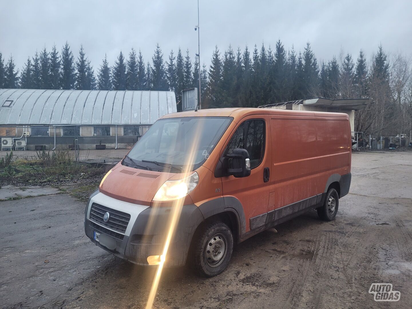 Fiat Ducato 2008 m Krovininis mikroautobusas