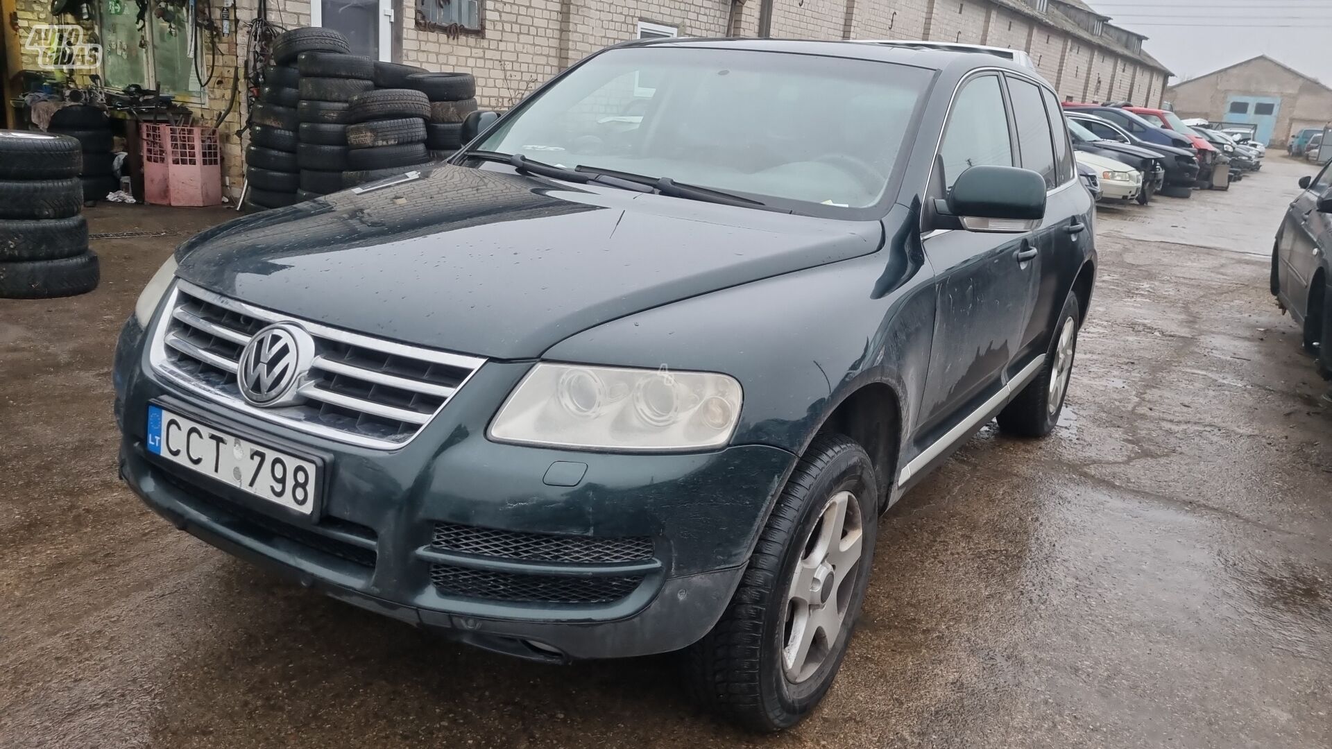 Volkswagen Touareg 2007 m dalys