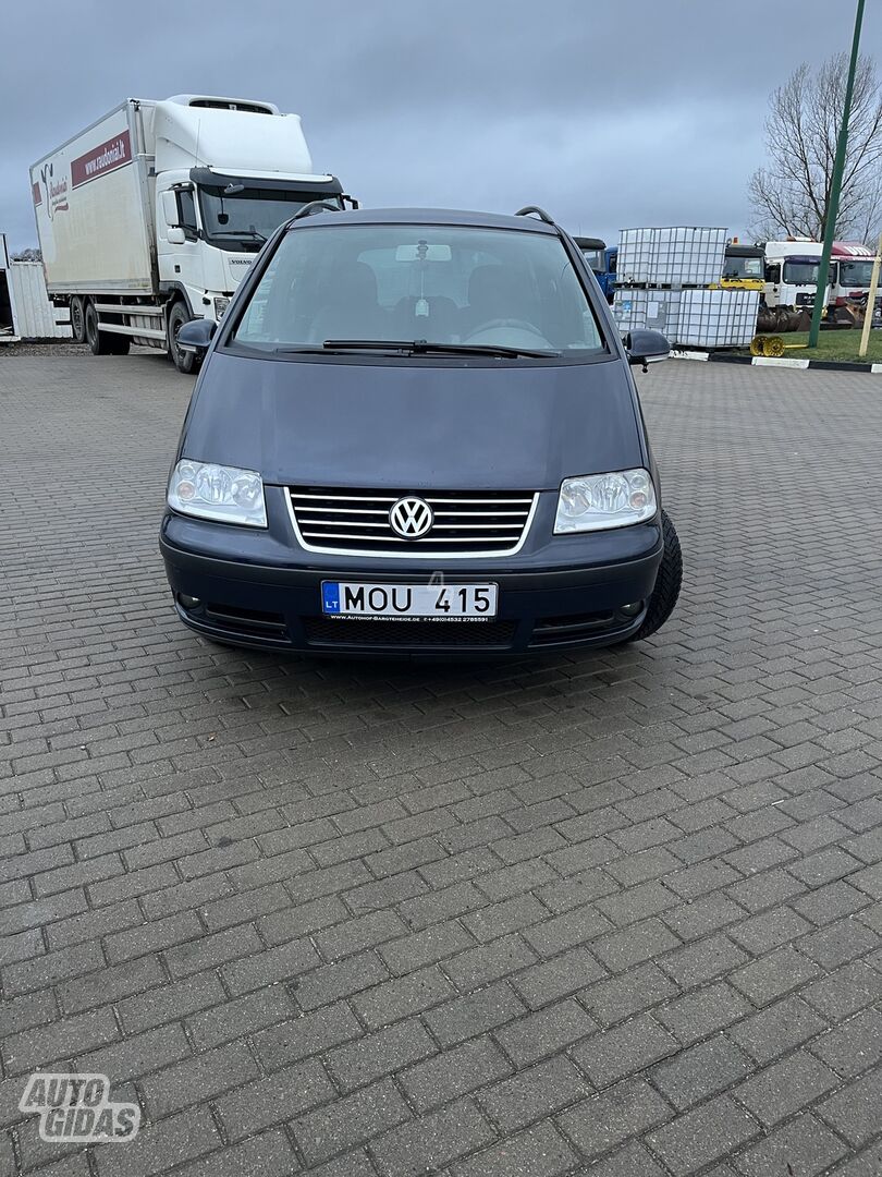 Volkswagen Sharan 2006 m Vienatūris