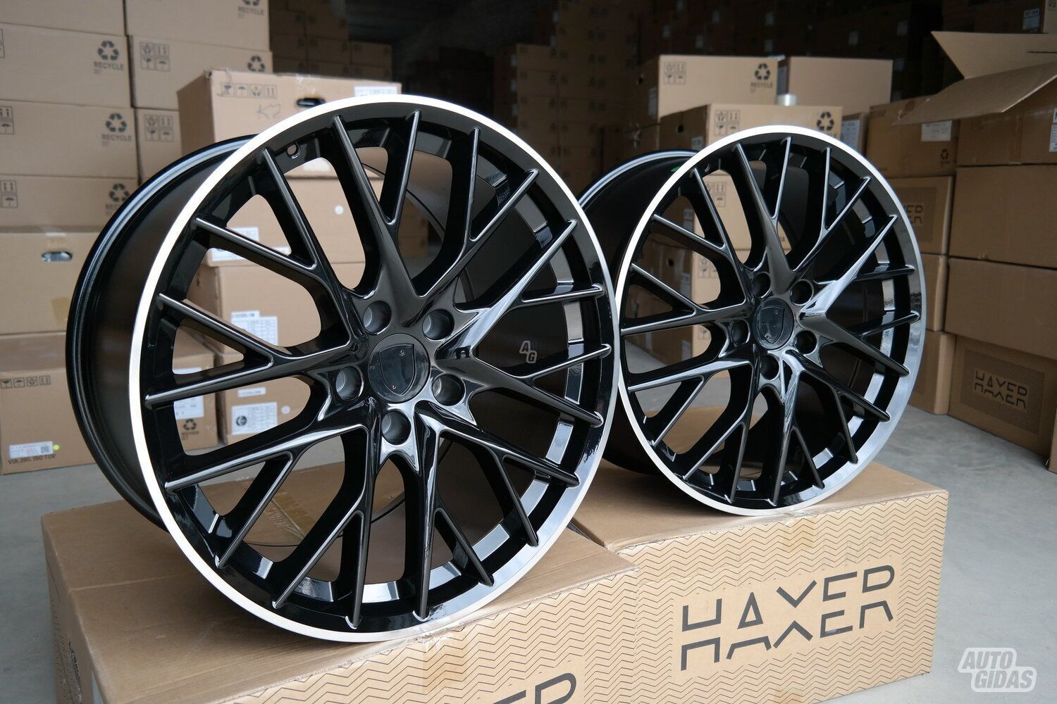 Autowheels R21x9.5 5X130 ET 61 71.6 B5541 lengvojo lydinio R21 ratlankiai