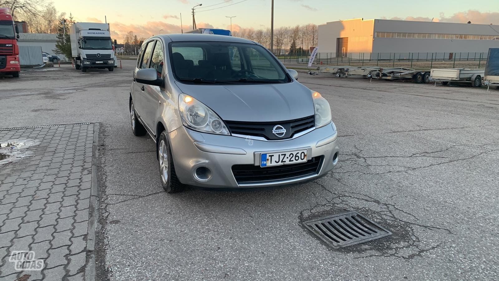 Nissan Note 2010 m Vienatūris