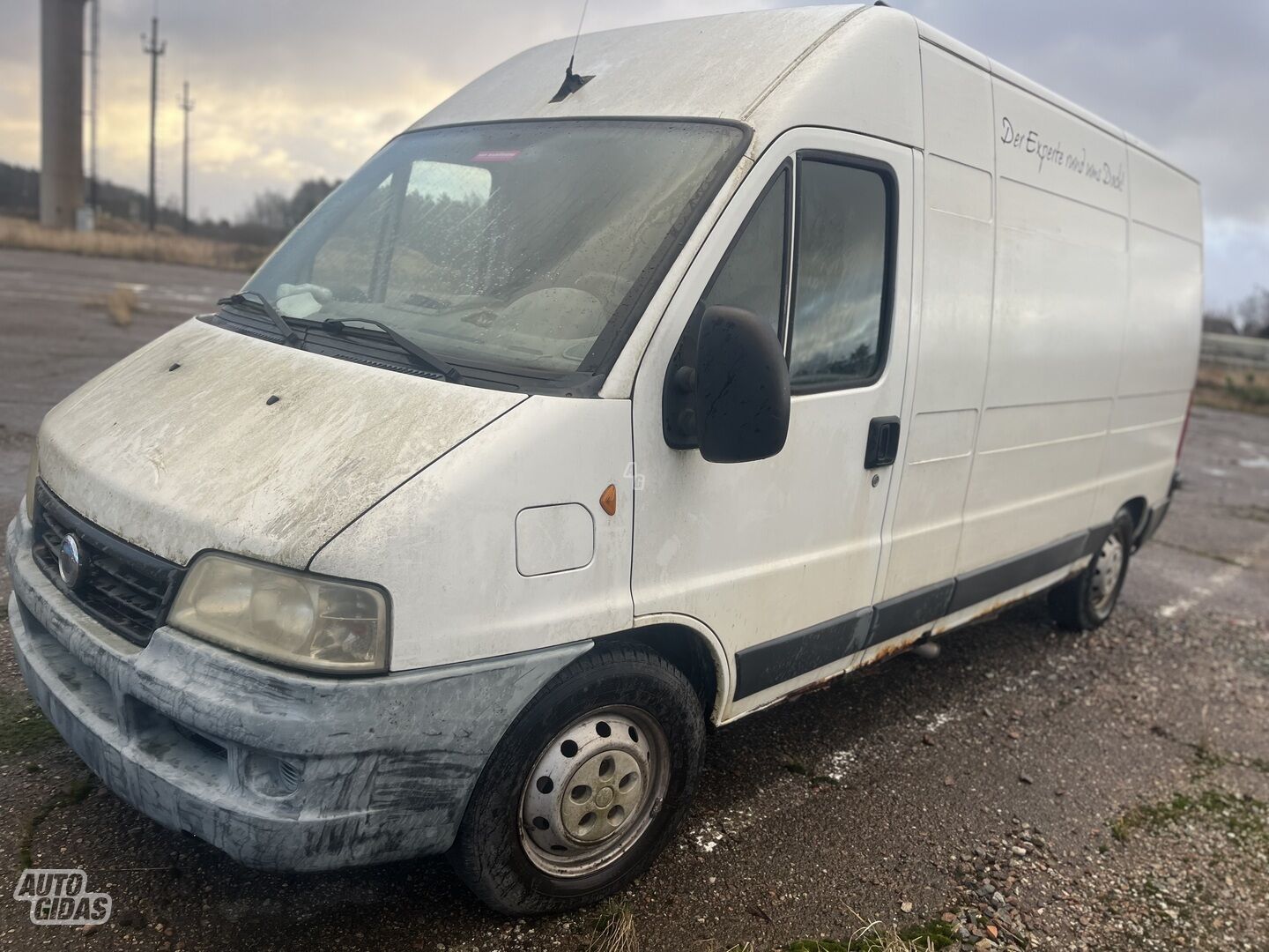 Fiat Ducato 2004 г Грузовой микроавтобус