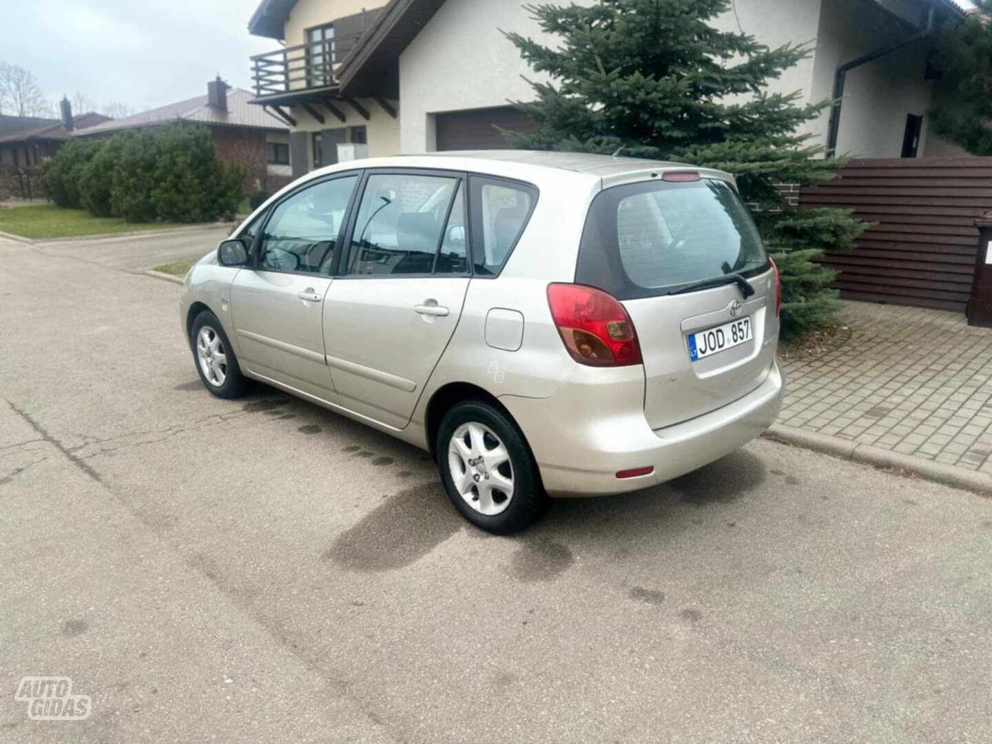 Toyota Corolla Verso 2003 m Vienatūris