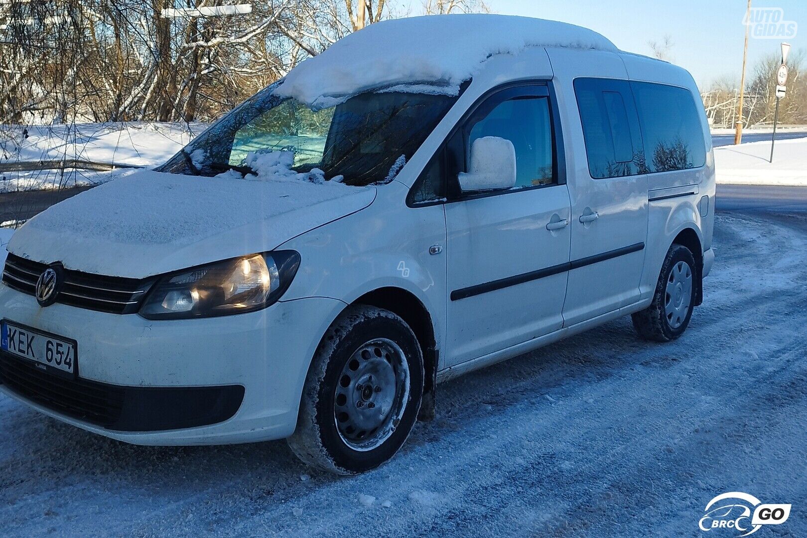 Volkswagen Caddy 2014 m Vienatūris