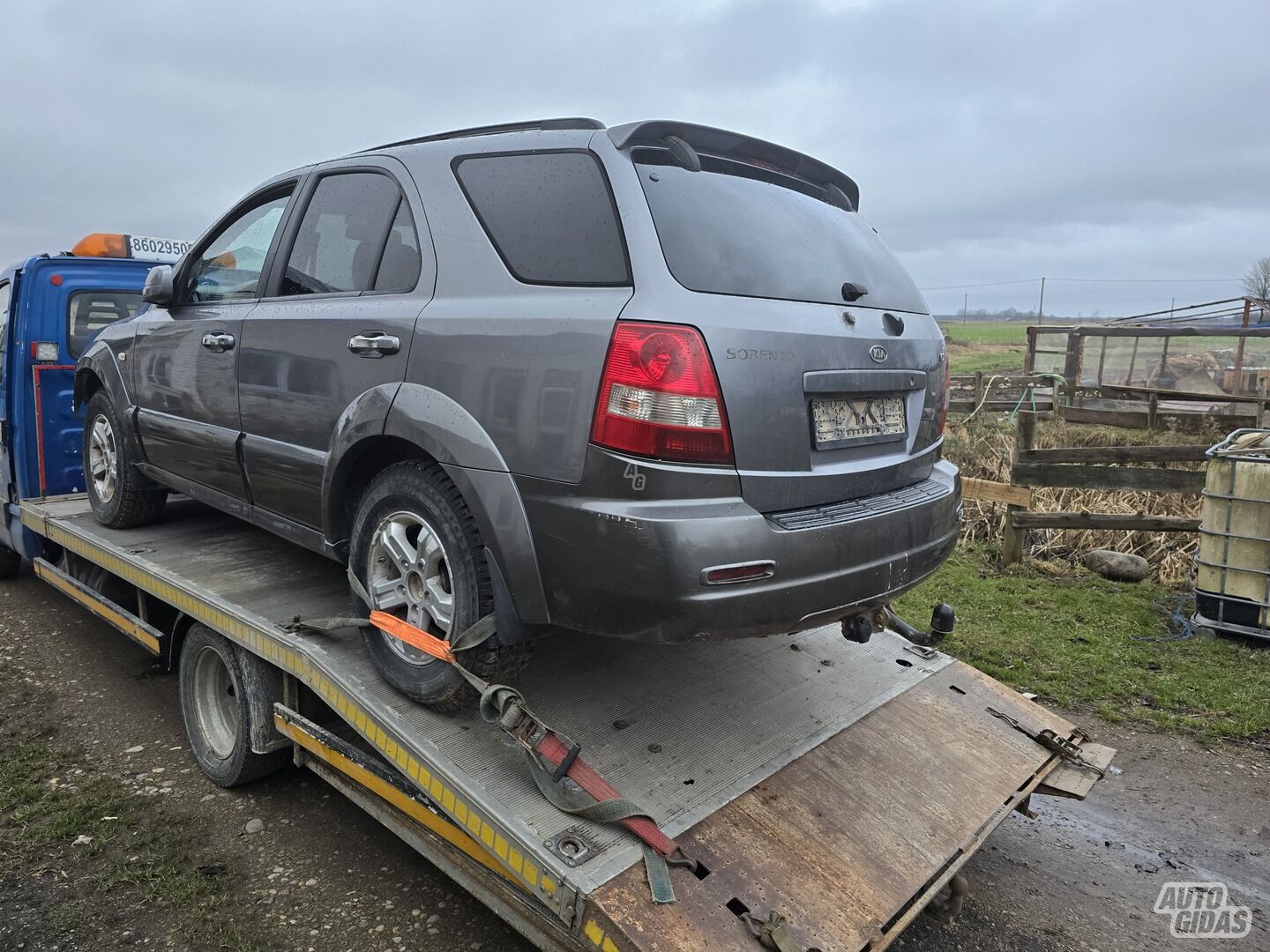 Kia Sorento 2005 m dalys