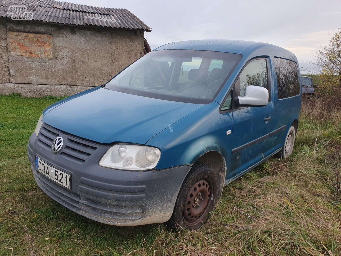 Volkswagen Caddy 2007 m Vienatūris