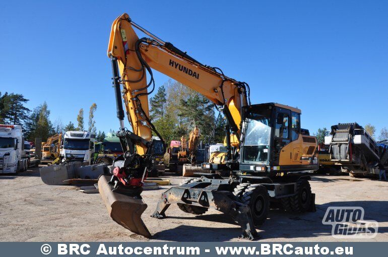 Hyundai HW160 2019 y Excavator, wheeled