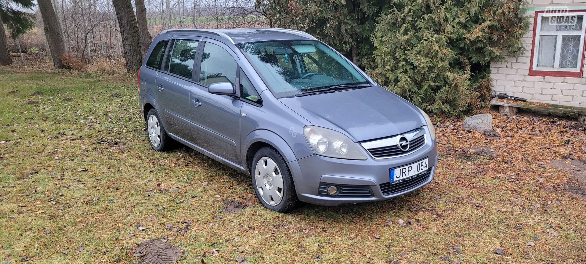 Opel Zafira 2006 m Vienatūris