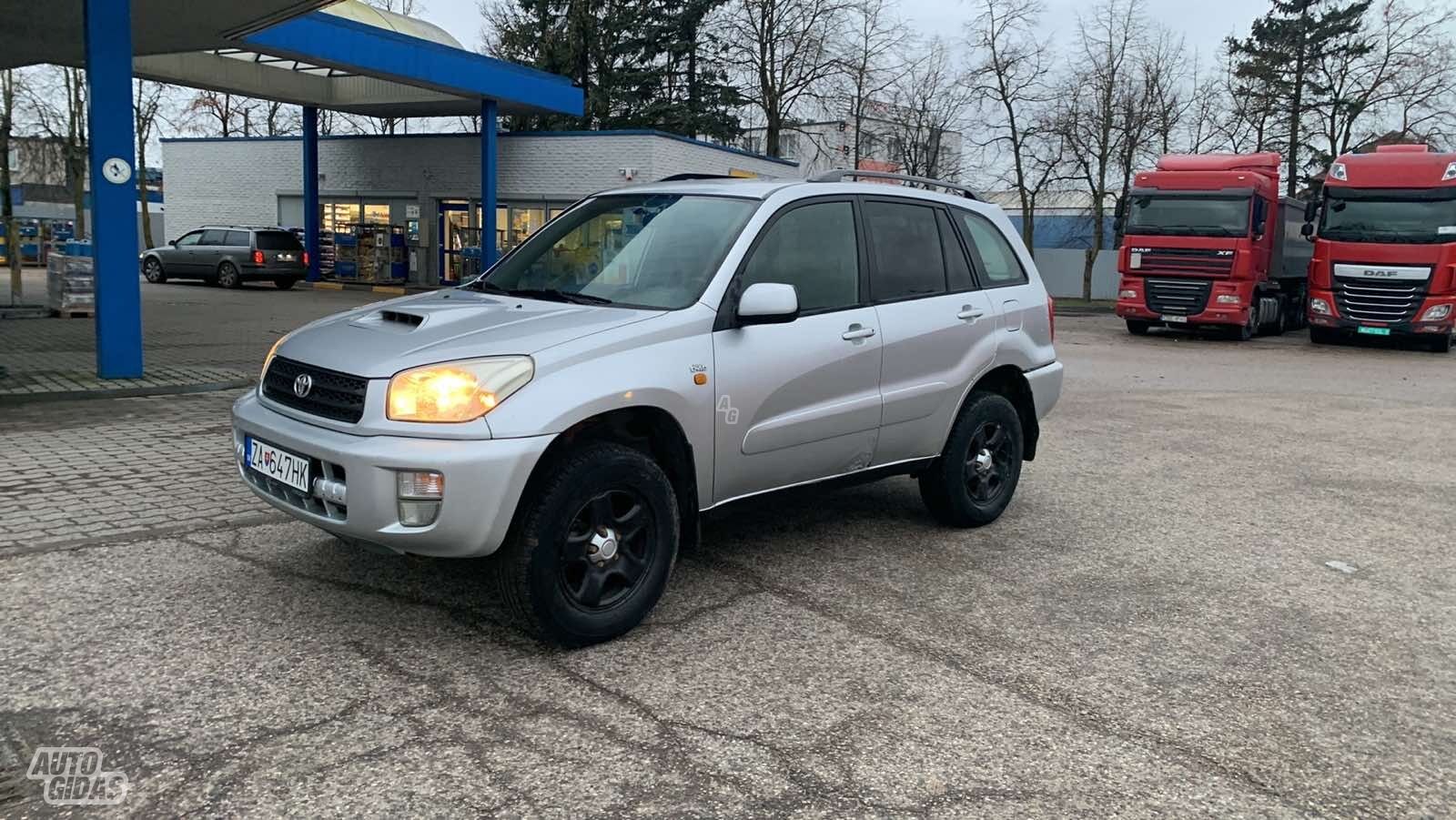 Toyota RAV4 2003 m Visureigis / Krosoveris