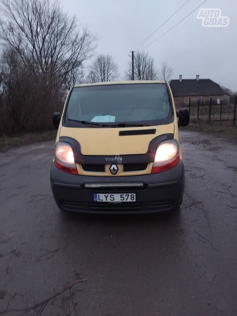 Renault Trafic 2005 m Krovininis mikroautobusas