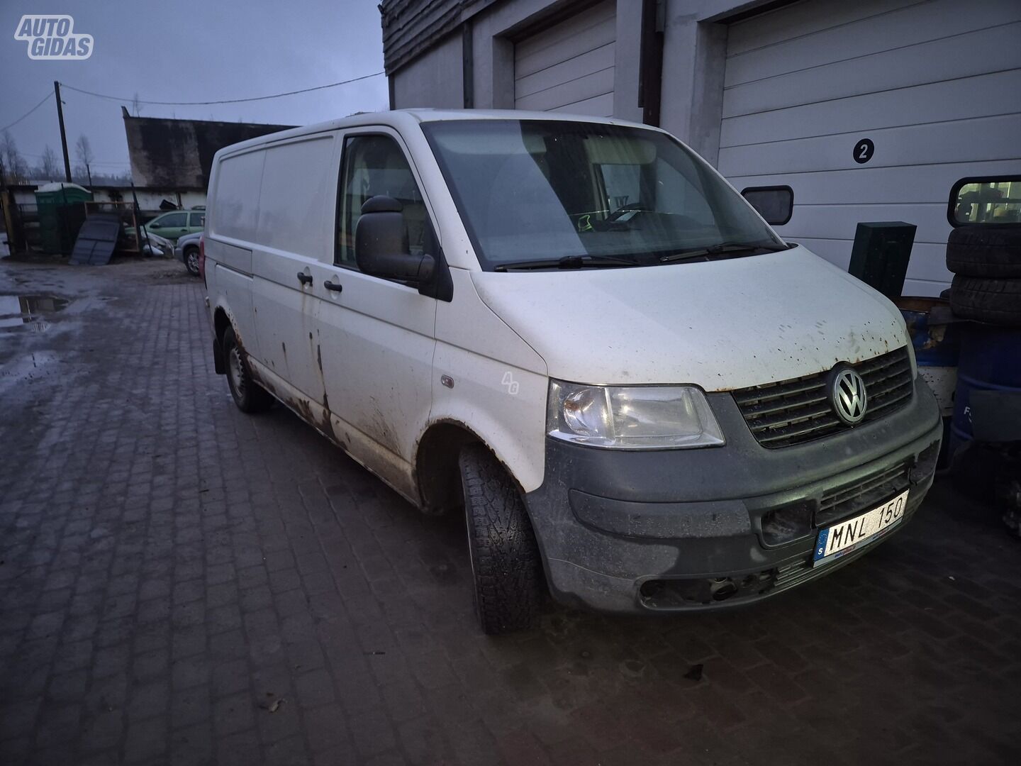 Volkswagen Transporter 2008 m Vienatūris