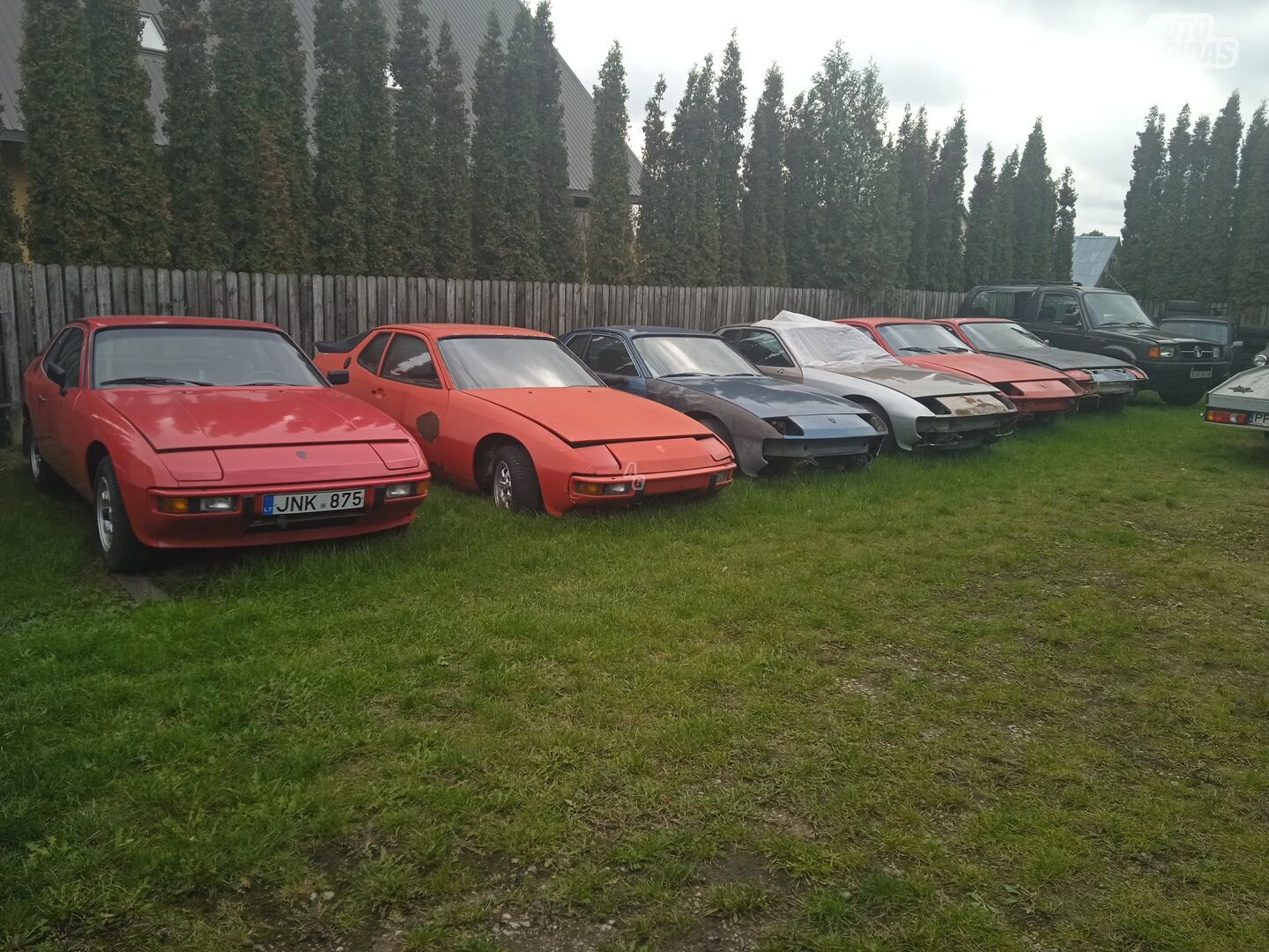 Porsche 924 4528 1980 m dalys