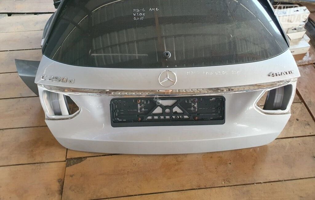 Galinis dangtis (bagažinės), Mercedes-Benz C Klasė W205 2014 y