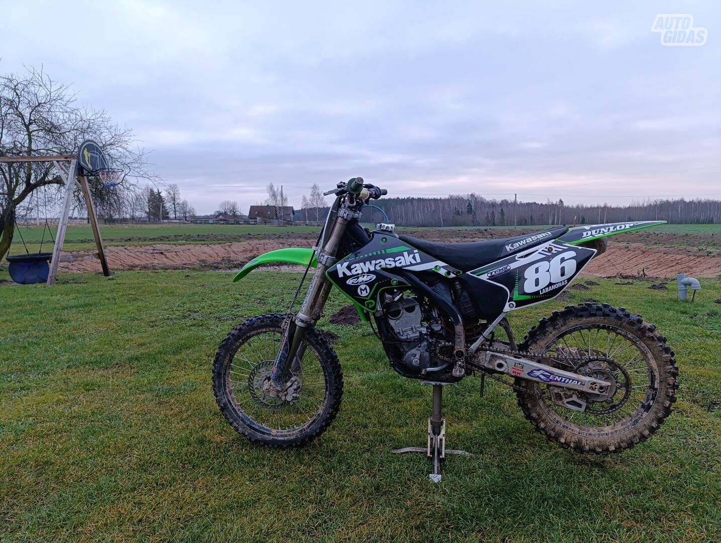 Kawasaki KXF 2004 m Krosinis / Supermoto motociklas