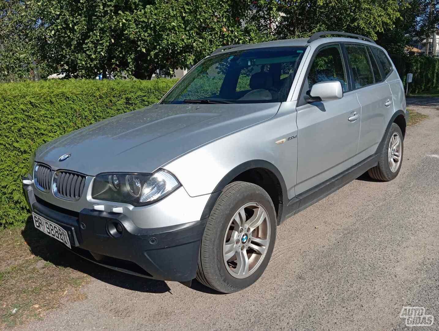 Bmw X3 2004 m Visureigis / Krosoveris