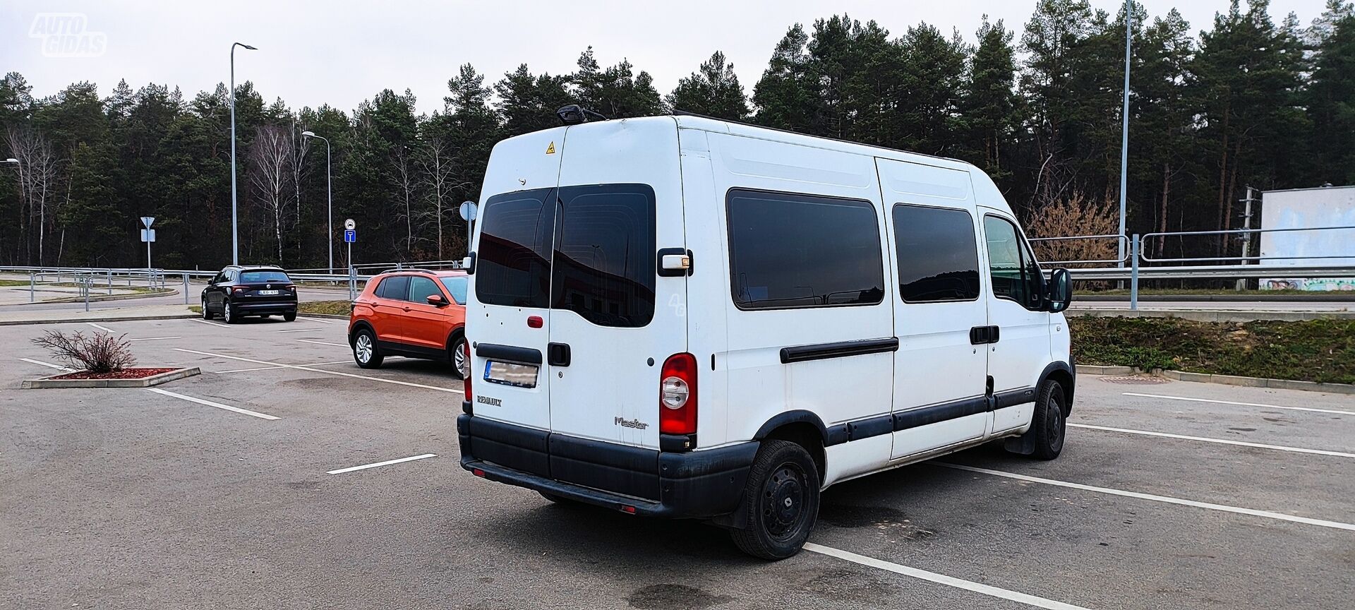 Renault Master 2005 m Krovininis mikroautobusas