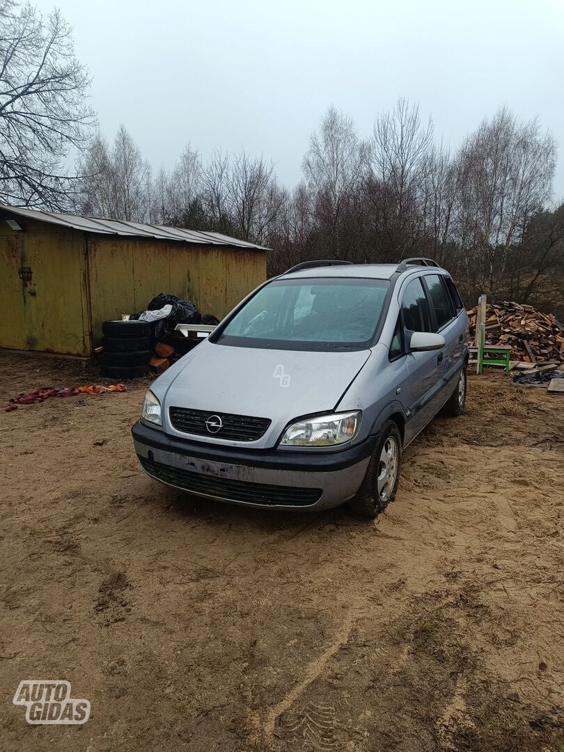 Opel Zafira 2002 m Hečbekas