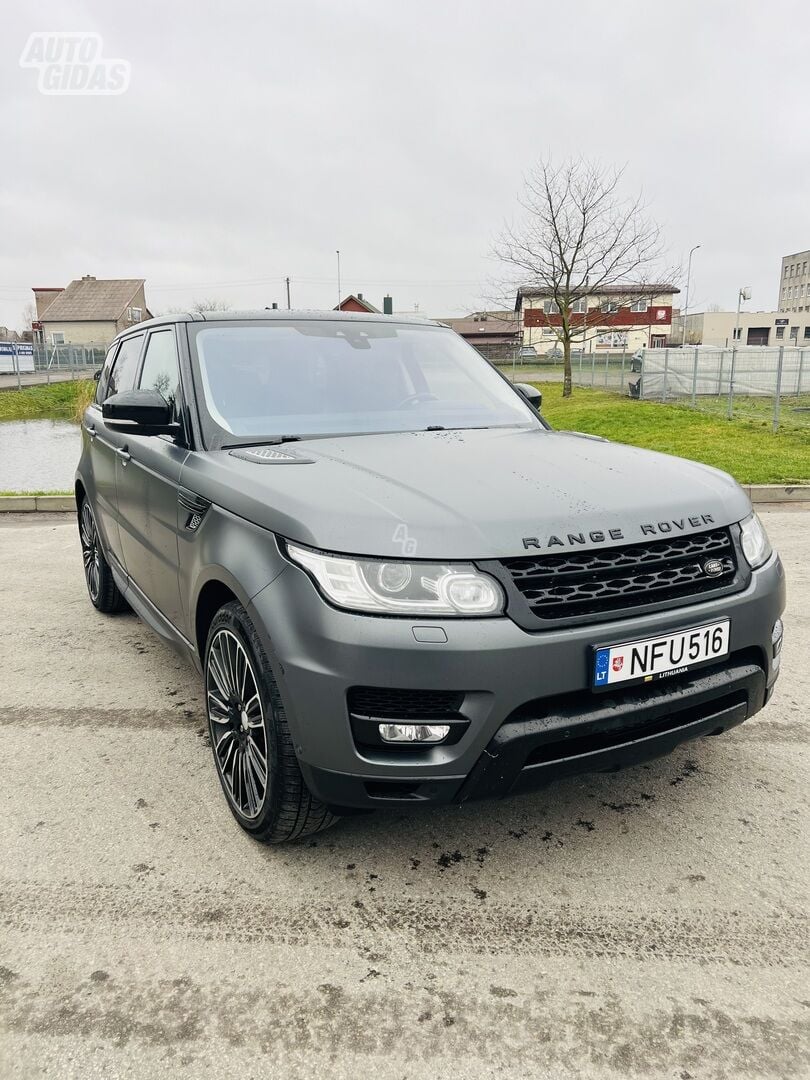 Land Rover Range Rover Sport 2017 m Visureigis / Krosoveris