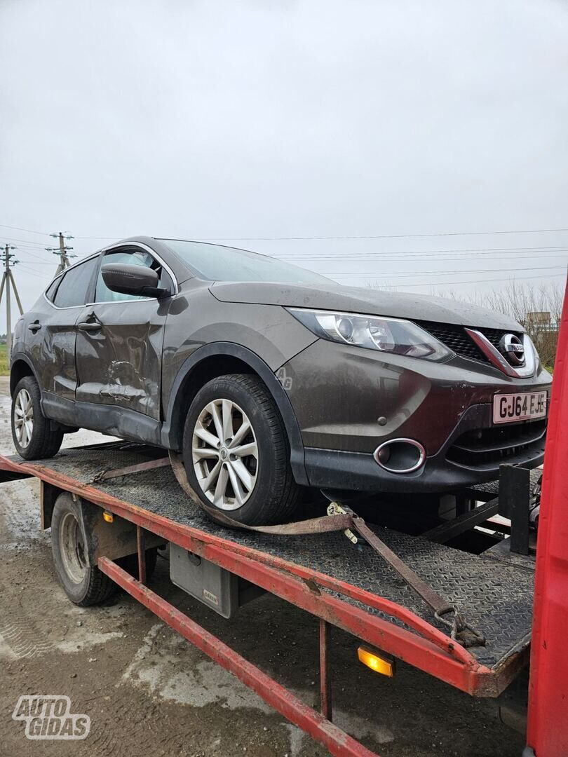 Nissan Qashqai II 2015 m dalys