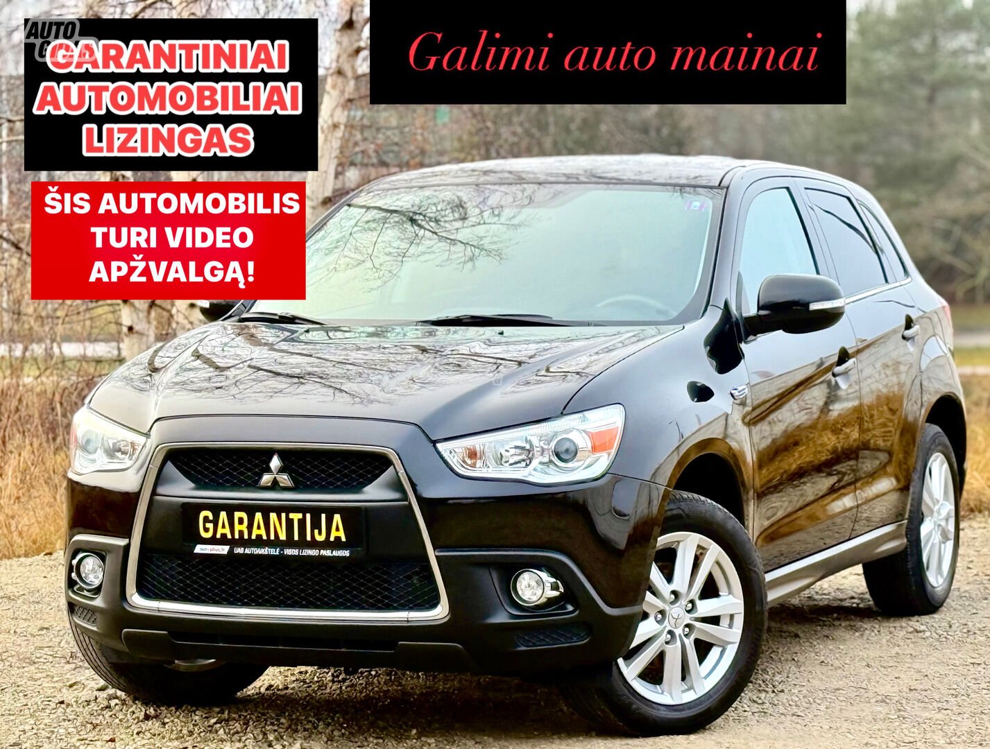 Mitsubishi ASX 2012 m Visureigis / Krosoveris