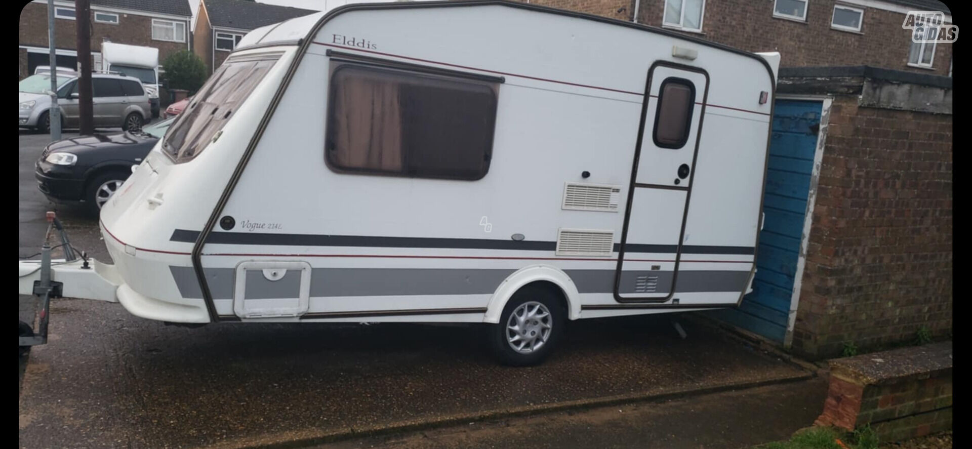 Swift Elddis vogue 1996 m Prikabinamas namelis