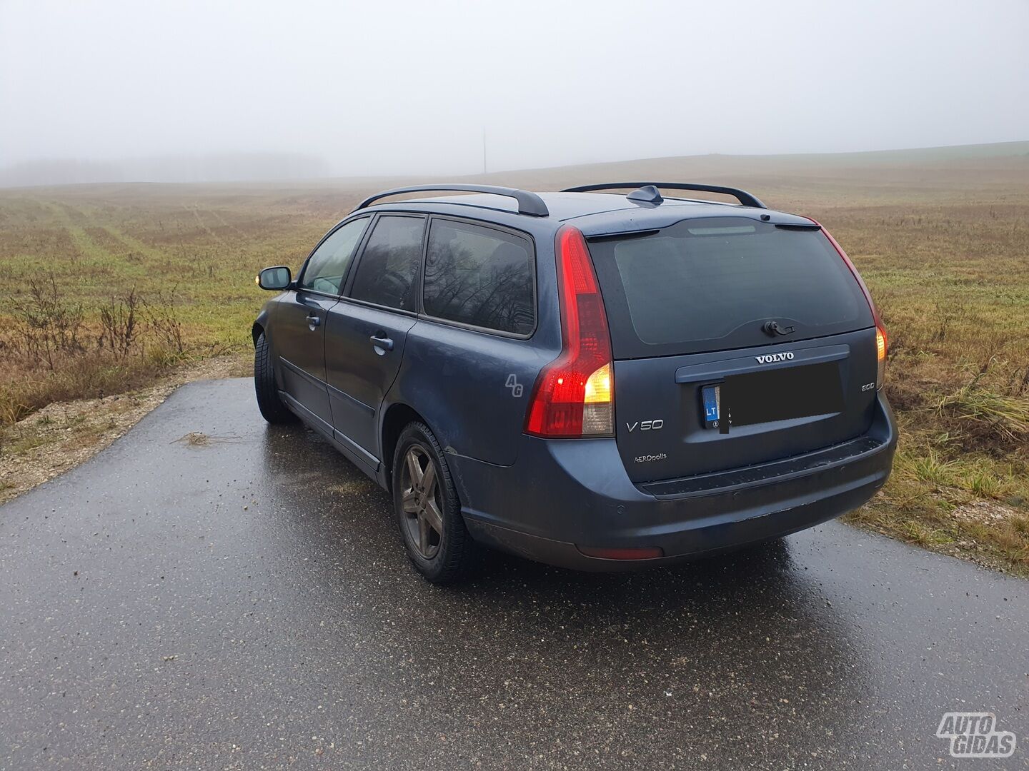 Volvo V50 2008 m dalys