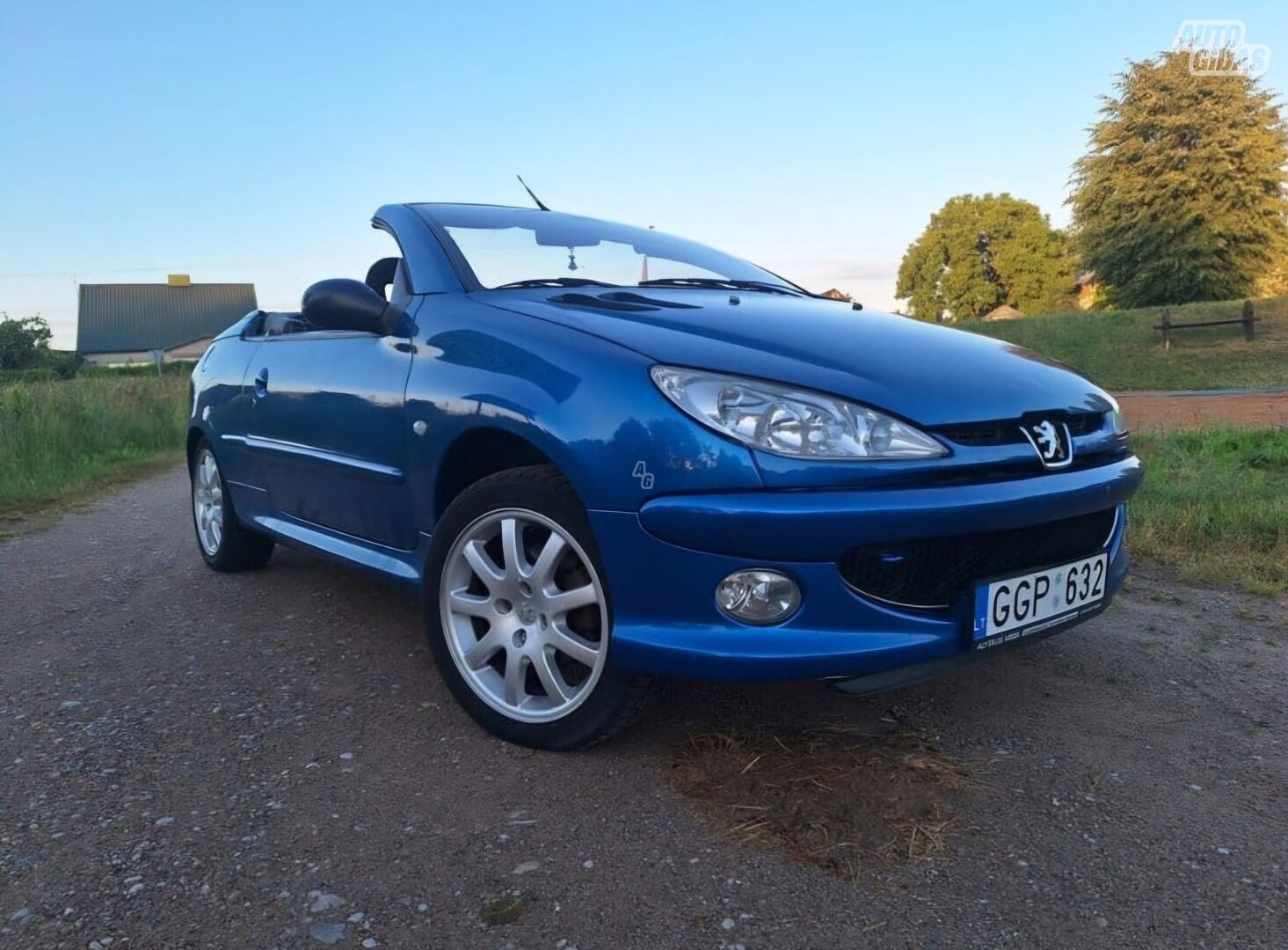 Peugeot 206 CC 2003 m Kabrioletas