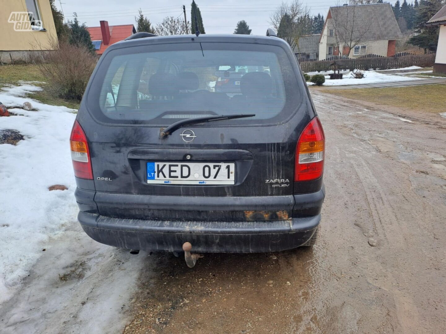 Opel Zafira 2001 m Vienatūris