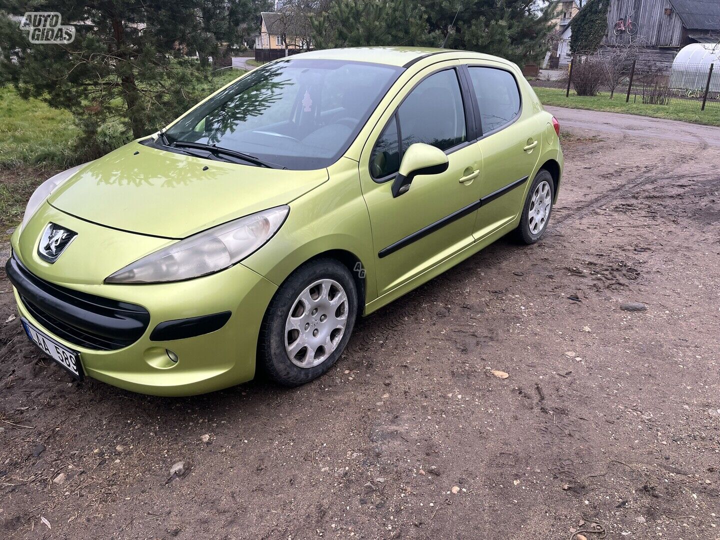 Peugeot 207 2007 m Hečbekas