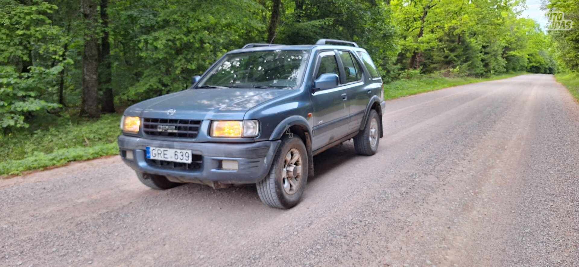 Opel Frontera 2002 y Off-road / Crossover