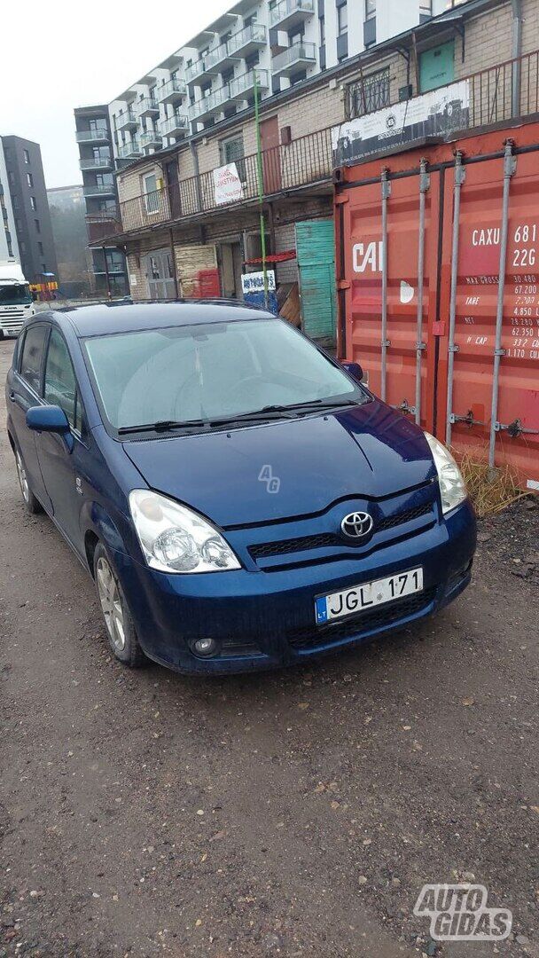 Toyota Corolla Verso 2006 m Vienatūris