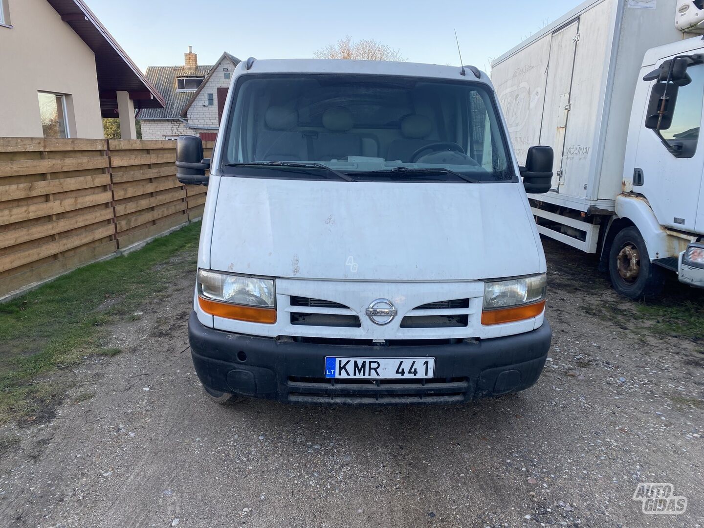 Nissan Interstar 2002 m Krovininis mikroautobusas