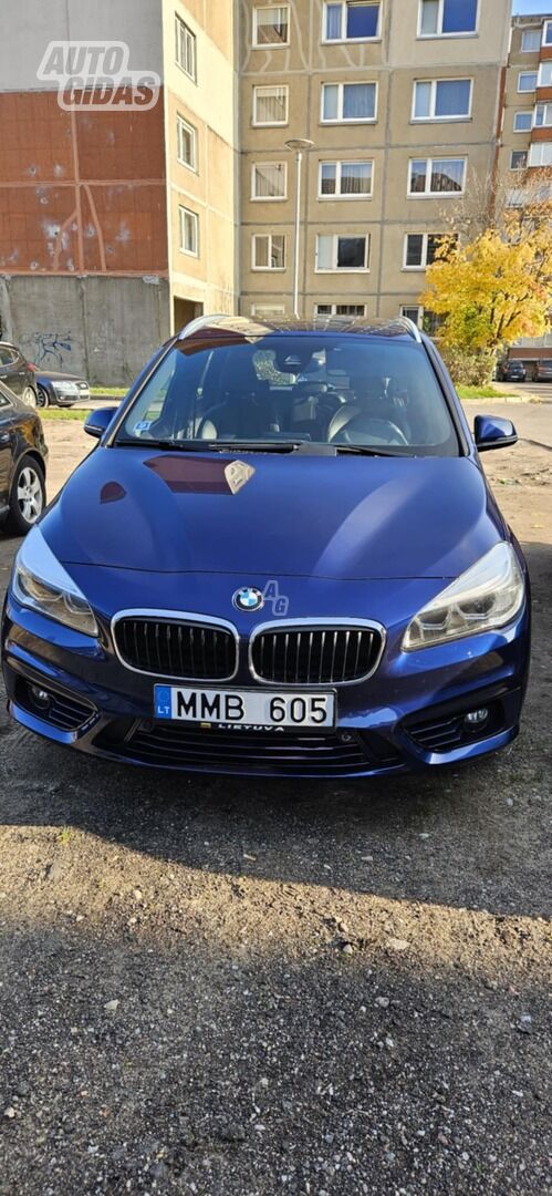 Bmw 218 Gran Tourer 2015 y Van