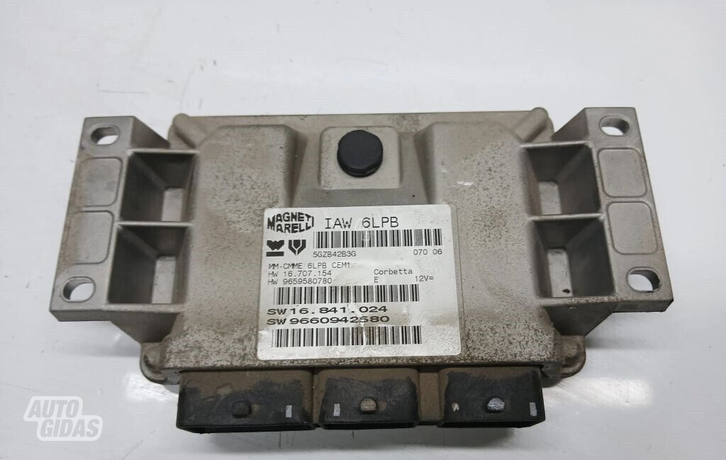 Variklio valdymo blokas, 9660942580, Peugeot 407 2005 m