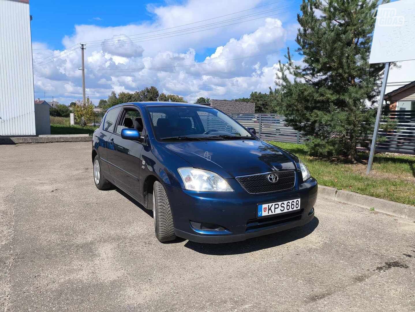 Toyota Corolla 2004 m Hečbekas